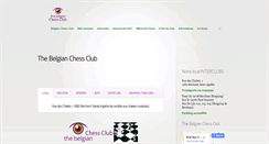 Desktop Screenshot of chessclubanderlecht.org