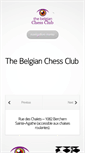 Mobile Screenshot of chessclubanderlecht.org